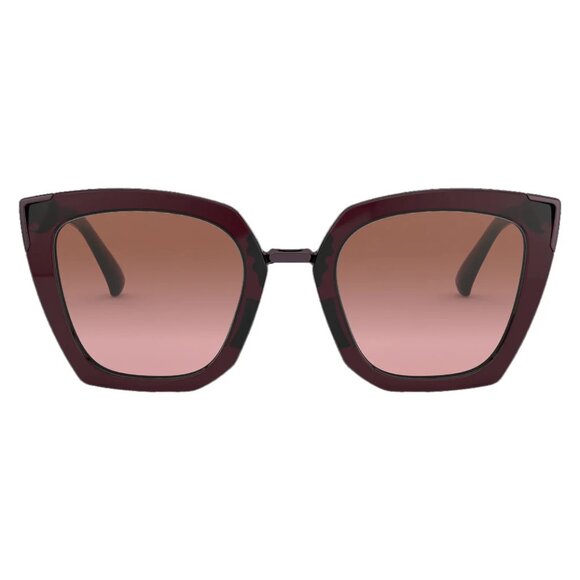 Oakley Women's Side Swept Sunglasses Crystal Raspberry/G40 Black Gradient - Picture 8 of 8